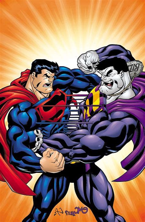 Superman And Bizarro Superman 181 Cover By Ed Mcguinness Superman