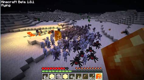 For java edition (pc/mac), press the t key to open the chat window.; minecraft single player commands: spawning mobs - YouTube