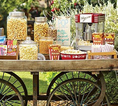 Wedding Popcorn Bar Perfect For A Bride And Groom That Are Avid Movie