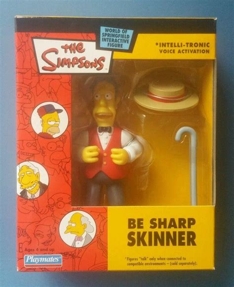 Wos World Of Springfield The Simpsons Figure Moc New Be Sharp Skinner 1851111861