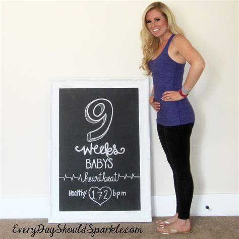 Baby Haguewood - 9 Weeks | 9 weeks pregnant, 9 weeks pregnant belly, Baby month by month