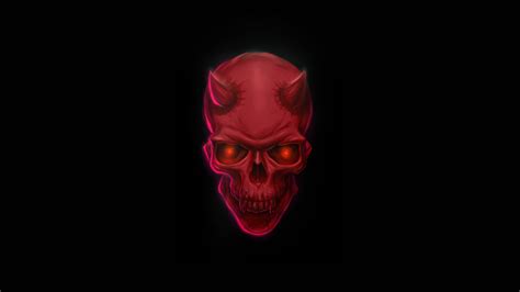 2560x1440 Red Devil Skull 8k 1440p Resolution Hd 4k Wallpapers Images