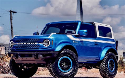 Ford Bronco Velocity Blue