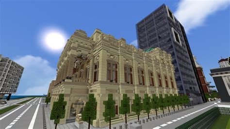 Roosevelt City Metropolitan Opera House Minecraft Youtube