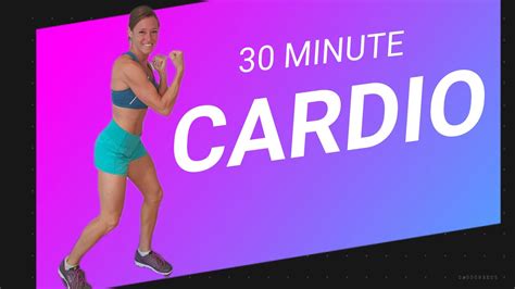30 Minute Sweat Cardio Workout No Repeat No Equipment Youtube
