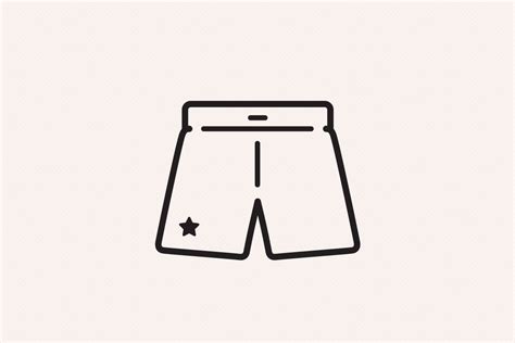 Soccer Football Shorts With Star Outline Graphic By Sargatal · Creative
