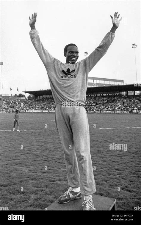 Oslo 19780628 Henry Rono From Kenya At Bislett Stadium He Set A New