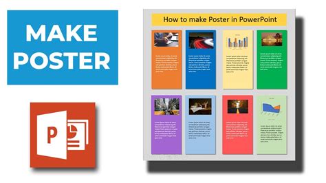 How To Make A Poster Using Microsoft Powerpoint Poster Design
