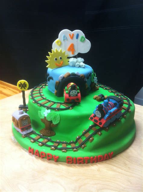 • michael bakes a thomas the train themed birthday cake. Perfect Endings | Thunder Bay Novelty Cakes