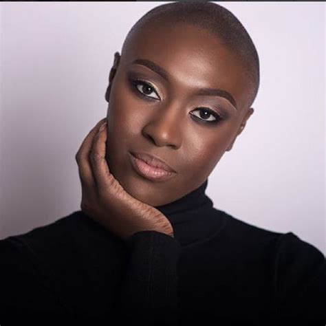 Bald Head Black Woman Oprah Mag