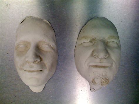 How To Cast A Face In Plaster Plaster Crafts Diy Plaster Halloween