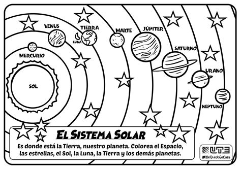 Ciclo Escolar El Sistema Solar Dibujos Para Colorear Planetas Images