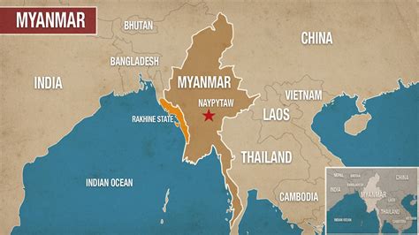 Map Myanmar Rakhine State 01 The New Arab
