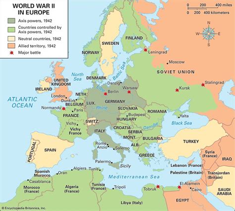 Axis Powers Map Ww2