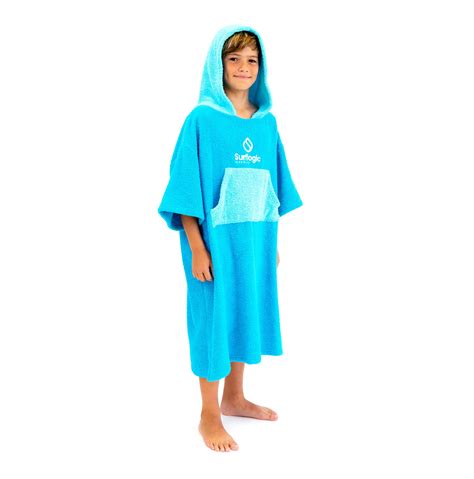 Kids Hooded Towel Jr Change Towel Ocean Active Hardware