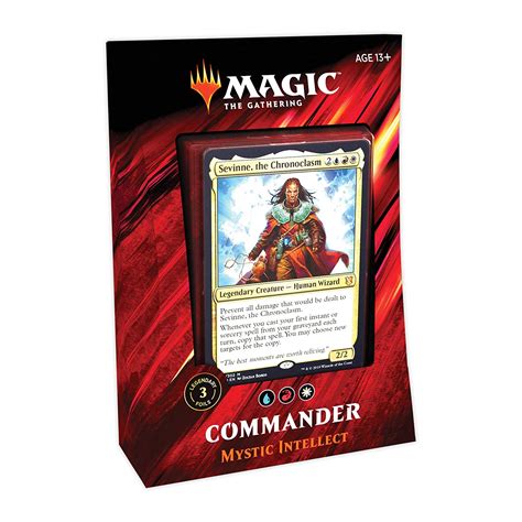 A complete list of the best mtg commander decks updated to june 2021, ideal for cedh deckbuilders. Magic: The Gathering Commander 2019 Mystic Intellect Deck ...