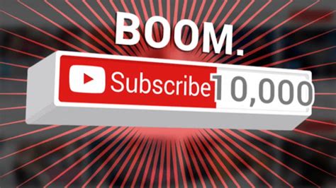 10 000 Youtube Subscribers 10k Subscribers Thank You Message Youtube