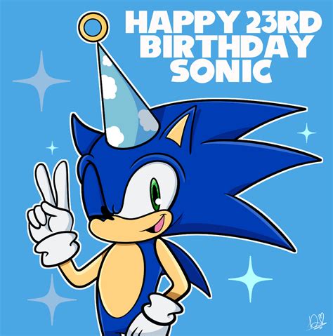 Happy Birthday Sonic By Duckydeathly On Deviantart