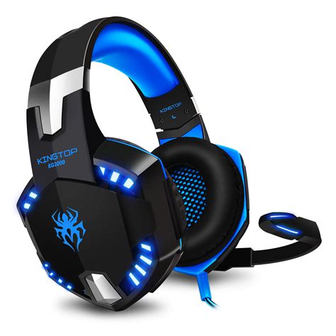 Gaming Headset Kg2000 Ps4 Wired Stereo Gamer Headphones