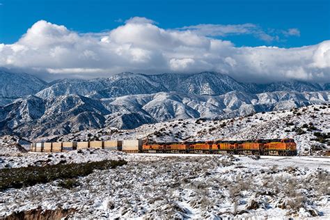 Best In Snow Check Out These 10 Amazing Winter Shots Of Bnsf Trains In