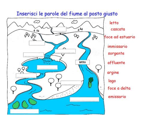 Il Fiume Worksheet For Primaria Forgot My Password Interactive
