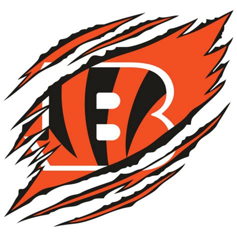 Bengals Logo Ripped Cincinnati Bengals Logo Svg Cincinnati Bengals