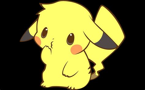 Anime Adorable Pikachu Pokemon Pikachu Cute Anime Cartoon Character