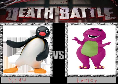 Death Battle Pingu Vs Barney By Masonartcarr On Deviantart