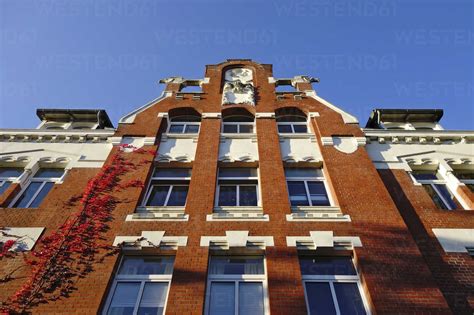 Germany North Rhine Westphalia Minden Old Building Stock Photo