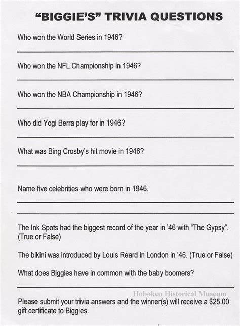 50th Anniversary Trivia Questions You Can Use This Swimming