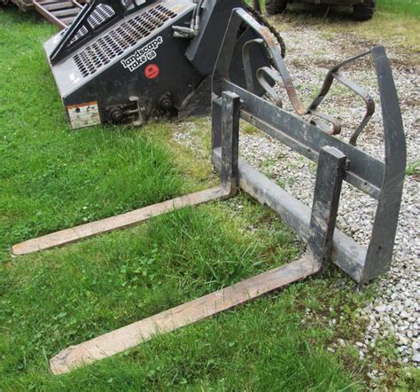 Auction Ohio Loading Forks For Skid Steers