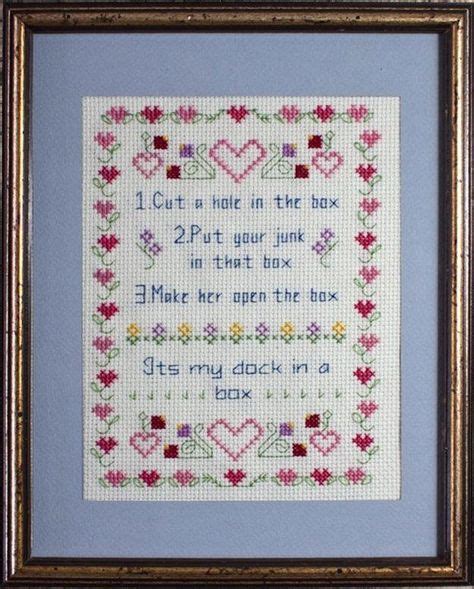 46 Best Inappropriate Cross Stitch Images In 2019 Cross Stitch