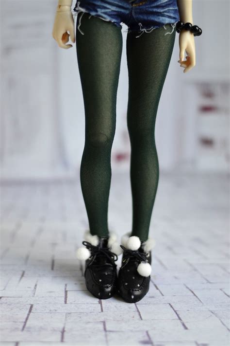 Tights Dark Green For Doll 14 Slim Msd Minifee Bjd Candydoll Etsy