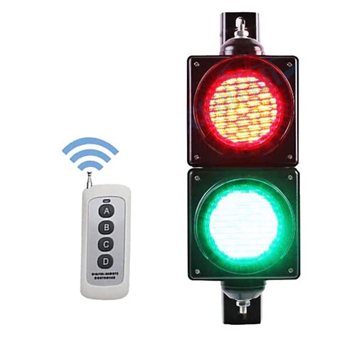 Buy Warning Traffic Signal Light With Remote Control Led Traffic Light