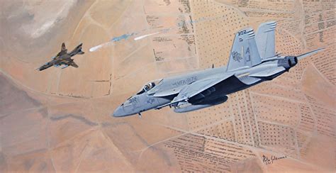 30 Seconds Over Raqqa Pete Wenman Aviation Art