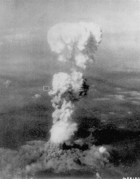 Overflightstock Japan Nagasaki 09 Aug 1945 Out With A Bang