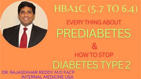 Prediabetes Steps To Stop Diabetes Type 2 Youtube