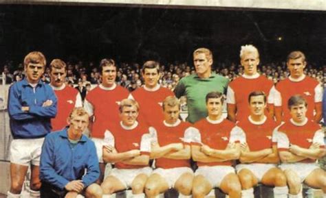 Arsenal Football Team Photo1967 68 Season Ebay