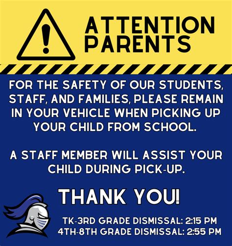 Attention Parents Meadows Union Schools