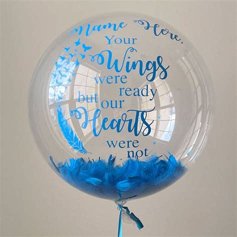 Our Memorial Feather Balloons Are A Beautifully Simple Way To Add A