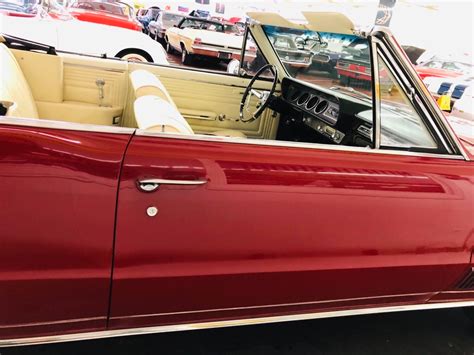 1965 Pontiac Lemans Convertible 326 V8 Factory Buckets And