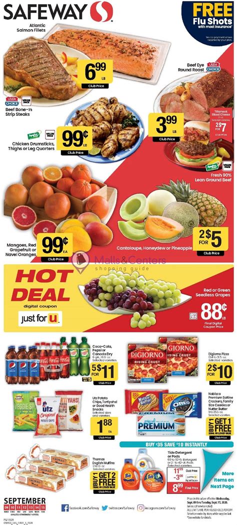 Safeway Weekly Ad Sales And Flyers Specials Mallscenters