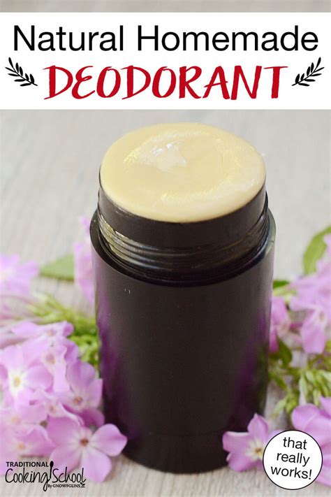 Natural Homemade Deodorant That Really Works