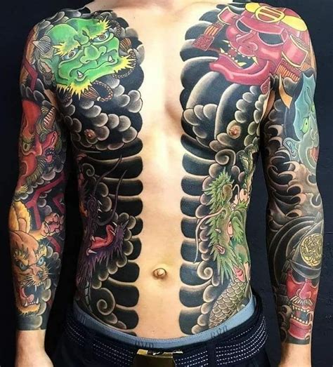 Japanese Yakuza Tattoos With Meanings And History Irezumi Designs Japanese Dragon