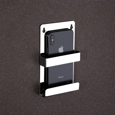 Stainless Steel Mobile Holder Multipurpose Wall Mount Phone Holder