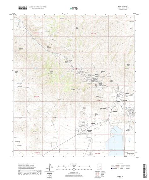 Mytopo Bisbee Arizona Usgs Quad Topo Map