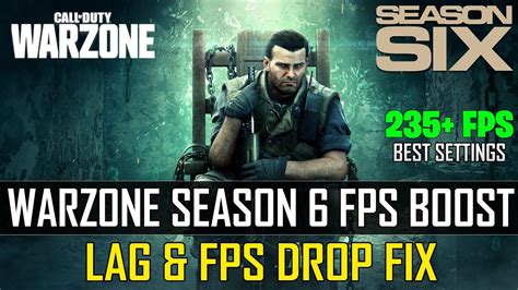 🔧 Cod Warzone Season 6 Increase Fps And Fix Lag And Stutter On Low End