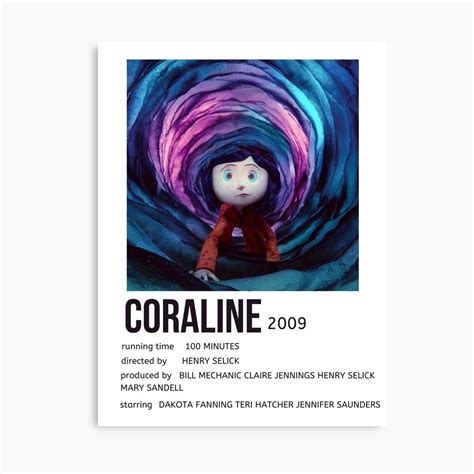 Introducir 80 Images Coraline Minimalist Poster Viaterramx