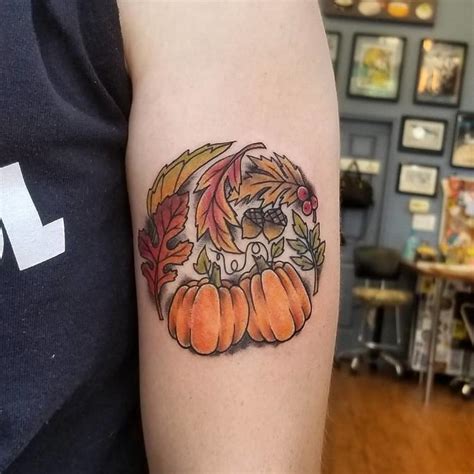 55 Unusual Fall Tattoos For Coming Autumn Belletag