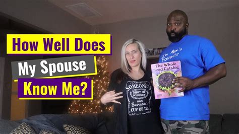 How Well Does My Spouse Know Me Seed Challenge Youtube